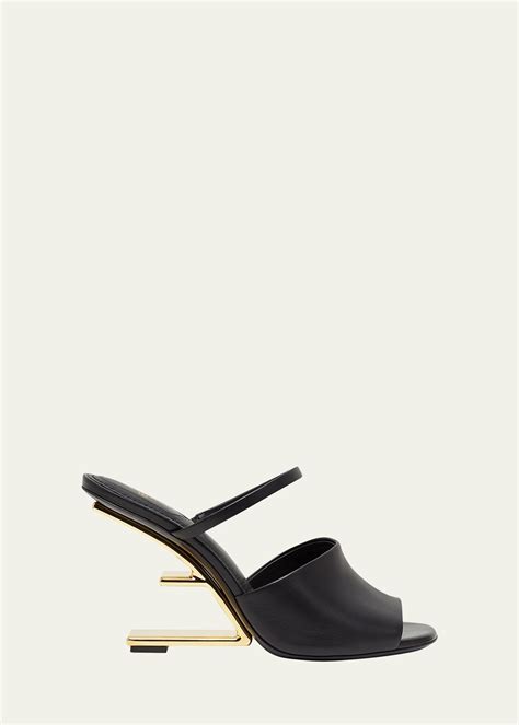 fendi slides heels